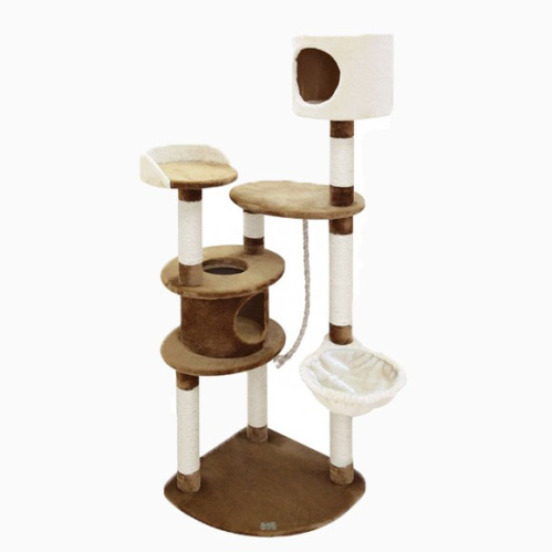 FAUNA TIAGO CAT POLE BEIGE BROWN