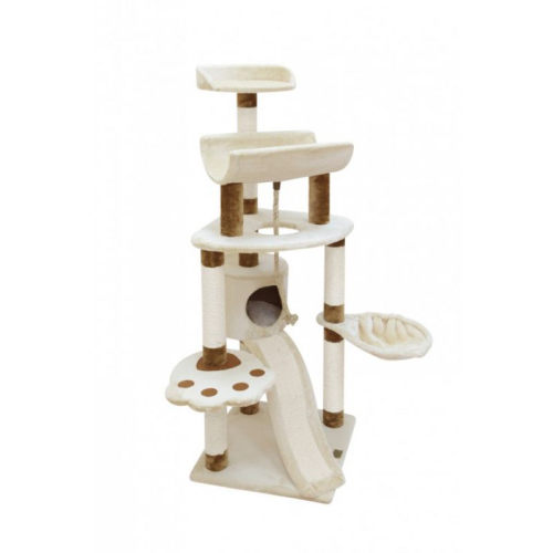 SHANTAL CAT POLE BEIGE/BROWN