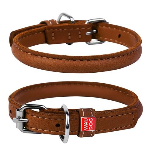 WAUDOG SOFT COLLAR BRN 13MM 45-53CM