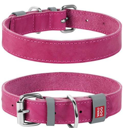 WAUDOG COLLAR CLASSIC LEATH 46-60PK