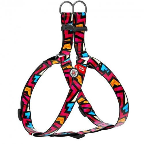 WAUDOG HARNESS NYLON GRAFFIT 50-80C