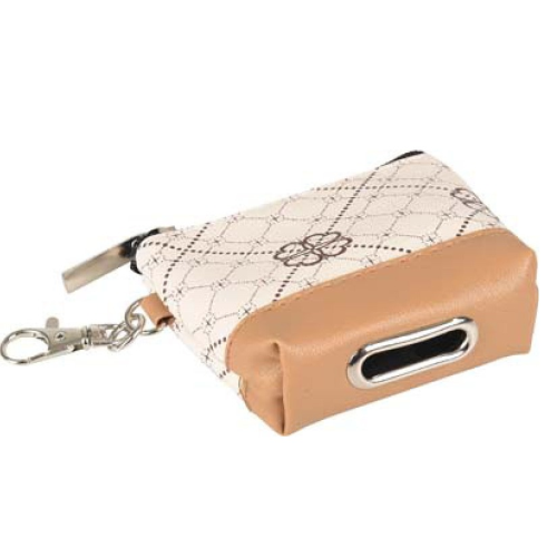 POOP BAG HOLDER VITO SHOPPI BEIGE