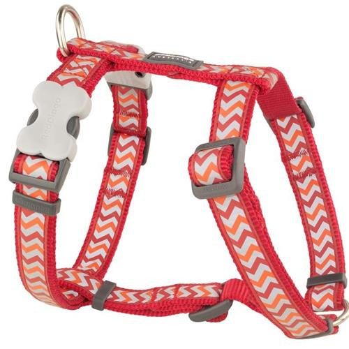 Harness Reflective Ziggy RedNk25-39