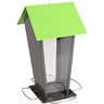 SILO BIRD TABLE SEEDS ELICIA METAL GREY 16x17,5x30CM