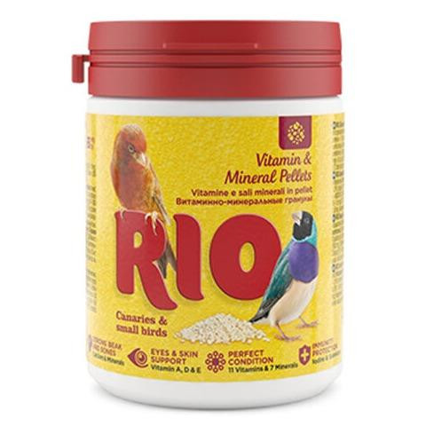 RIO Vitamin And Mineral Pellets For Canaries, Exotic Birds And Other Small Birds 120g