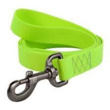 WAUDOG Waterproof dog leash, W 25 mm, L 122 cm lime green