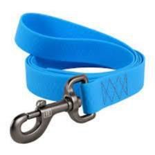 Dog lead WAUDOG Waterproof Soft and durable (width 20 mm length 183 сm) blue