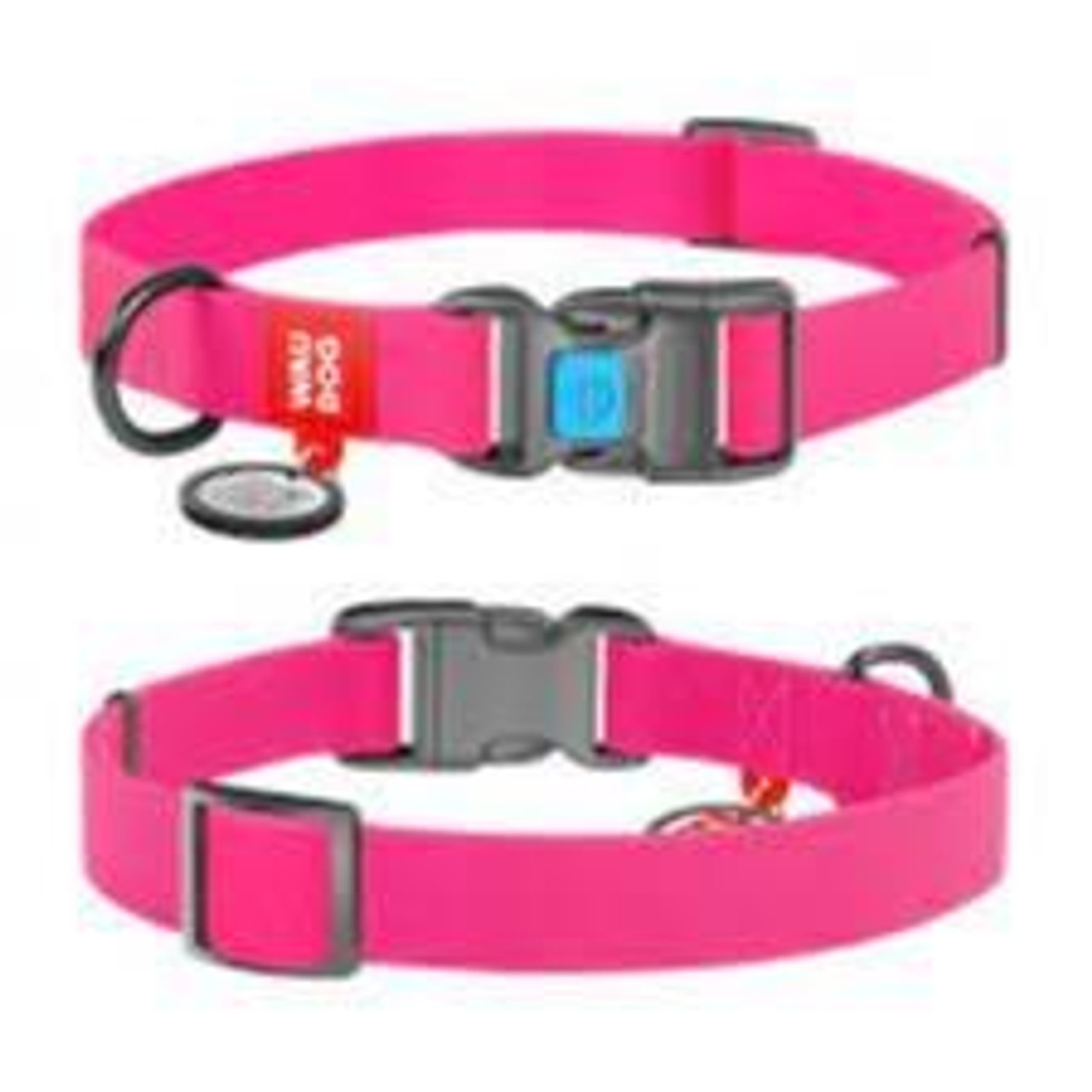 Pink waterproof shop dog collar