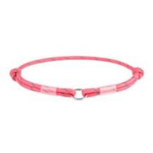 WAUDOG Smart ID tag paracord collar reflective paracord M D 4 mm L 42-76 cm red