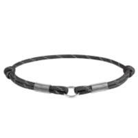 WAUDOG Smart ID tag paracord collar reflective paracord M D 4 mm L 42-76 cm black