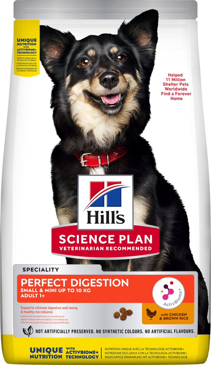 SP Canine Adult Perfect Digestion Small&Mini with Chicken & Brown Rice 1.5kg