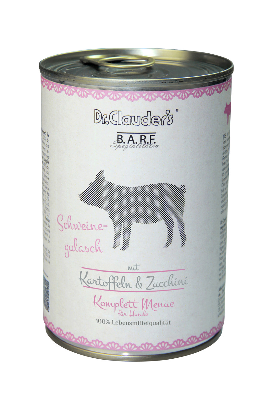 Dr.Clauder's B.A.R.F. Complete Menu Pork Goulash 400g