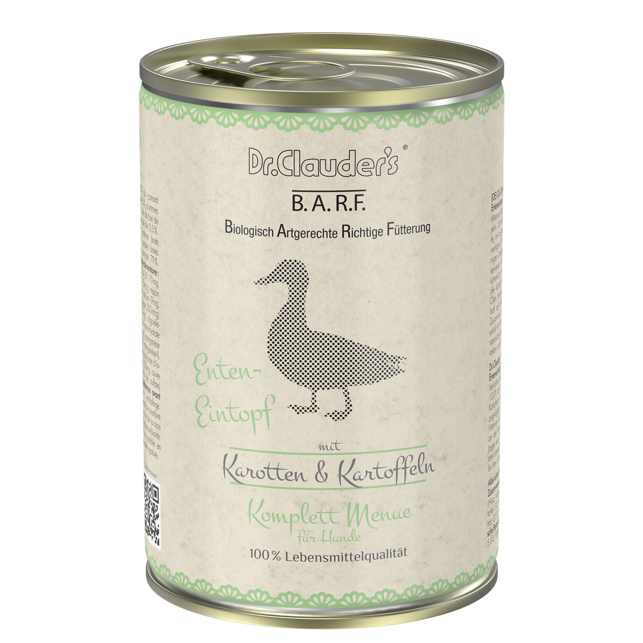 Dr.Clauder's B.A.R.F. Complete Menu Duck Stew 400g
