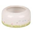 FEEDING BOWL SMALL ANIMAL KIKI CERAMIC ROUND WHITE