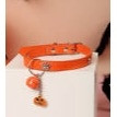 1pc Leather Crown And Pumpkin Bell Decoration For Halloween Pet Collar
