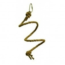 Zoo-Max SPRING-O-BIRD 3/16' X 24' (JUTE) bird item toy