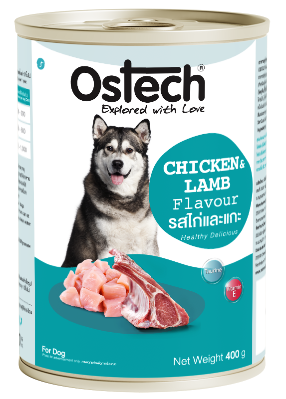 Ostech Dog Food - Chicken and Lamb Flavour (400 g)