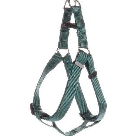 Dog Harness Step&Go Ziggi Dark green M 35-60cm 35-60cm 20mm