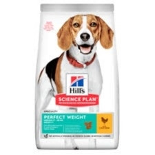 Hill’s Science Plan Perfect Weight Medium Adult Dog Food with Chicken (12kg)