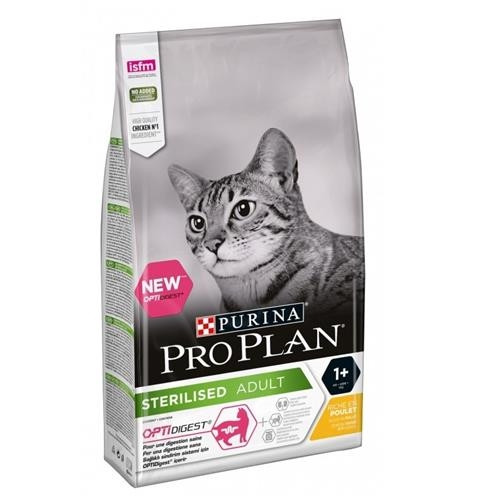 PRO PLAN STERILISED ADULT DELICATE DIGESTION DRY CAT FOOD WITH