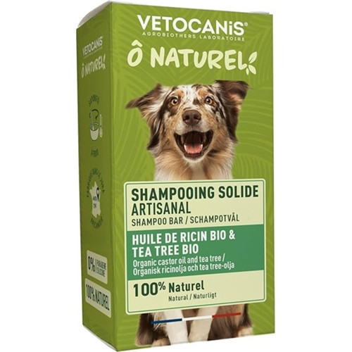 Vetocanis O Naturel Solid Artisanal Shampoo for dogs 75g