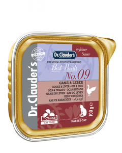 Dr Clauder Cat Terrine Goose & Liver 100g Dr Clauder Cat Terrine Goose & Liver 100g