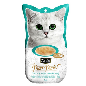 Kit Cat Purr Puree Tuna & Fiber (Hairball) Kit Cat Purr Puree Tuna & Fiber (Hairball)