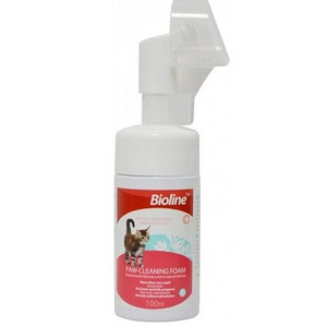 BIOLINE PAW CLEANING FOAM 150ML CAT BIOLINE PAW CLEANING FOAM 150ML CAT