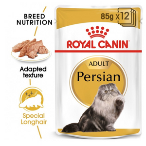 FELINE BREED NUTRITION PERSIAN (WET FOOD - POUCHES) 1x85G FELINE BREED NUTRITION PERSIAN (WET FOOD - POUCHES) 1x85G