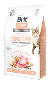 Brit Care Cat Grain-Free Sensitive Healthy Digestion & Delicate Taste Brit Care Cat Grain-Free Sensitive Healthy Digestion & Delicate Taste
