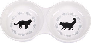 CAT DISH CATS DOUBLE CAT DISH CATS DOUBLE