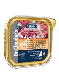 Dr.Clauder Dog Terrine Premium Turkey & Rice 100g Dr.Clauder Dog Terrine Premium Turkey & Rice 100g