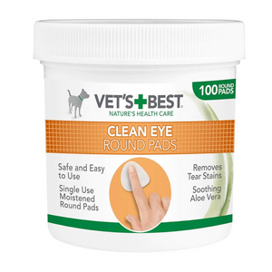 VETS+BEST CLEAN EYE ROUND PADS