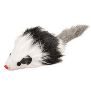 FURRY MOUSE MULTICOL LONG HAIR11.5C