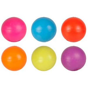 RUBBER BALL L 6CM ASS RUBBER BALL L 6CM ASS