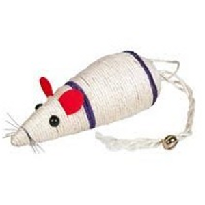 SISAL MOUSE  SCRATCHER 33CM