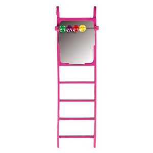 TOY PARAKEETS LADDER WITH BELL+BEA TOY PARAKEETS LADDER WITH BELL+BEA