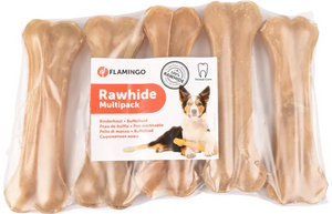RAWHIDE PRESSED BONE 5PCS 11CM 180G RAWHIDE PRESSED BONE 5PCS 11CM 180G