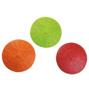RUBBER FRISBEE DIA 18CM RUBBER FRISBEE DIA 18CM