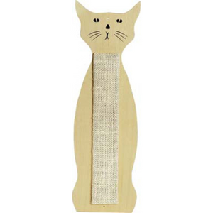 SCRATCH BOARD SISAL CAT SHAPE 59X21 SCRATCH BOARD SISAL CAT SHAPE 59X21