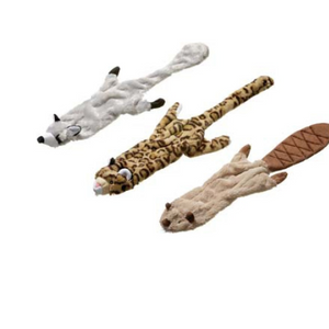 PLUSH DOG TOY WITH ZOO 34CM