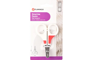 Flamingo Cat Nail Scissors Groo'me 9cm x 5.9cm