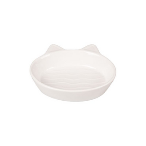 FEED BOWL CAT GIZMO CER WHI 170ML13