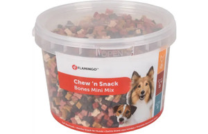 CHEW N SNACK MINI BONES MIX 1.8KG CHEW N SNACK MINI BONES MIX 1.8KG