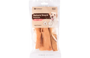 NATURE SNACK PORKHIDE 12CM 3PCS NATURE SNACK PORKHIDE 12CM 3PCS