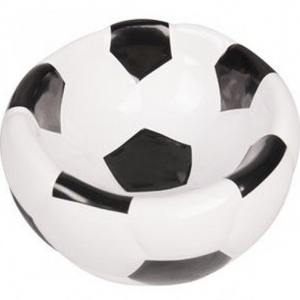 BOWL FOOTBALL CERAMIC 15CM BOWL FOOTBALL CERAMIC 15CM