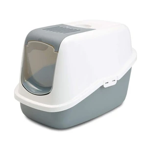 Nestor Cat Litter Box White-Grey