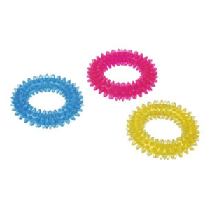 TPR SPIKE RING SMALL 9CM ASS