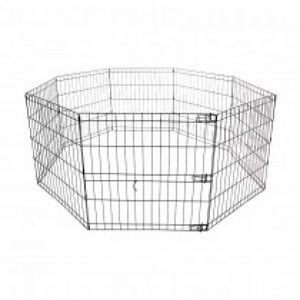 M-PETS FOLD PUPPY PEN 8PC W61-H76CM