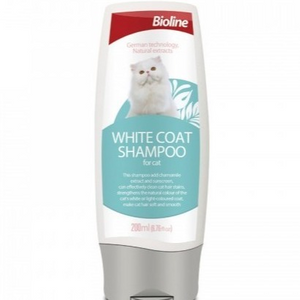 BIOLINE WHITE COAT SHAMPOO CAT200ML BIOLINE WHITE COAT SHAMPOO CAT200ML